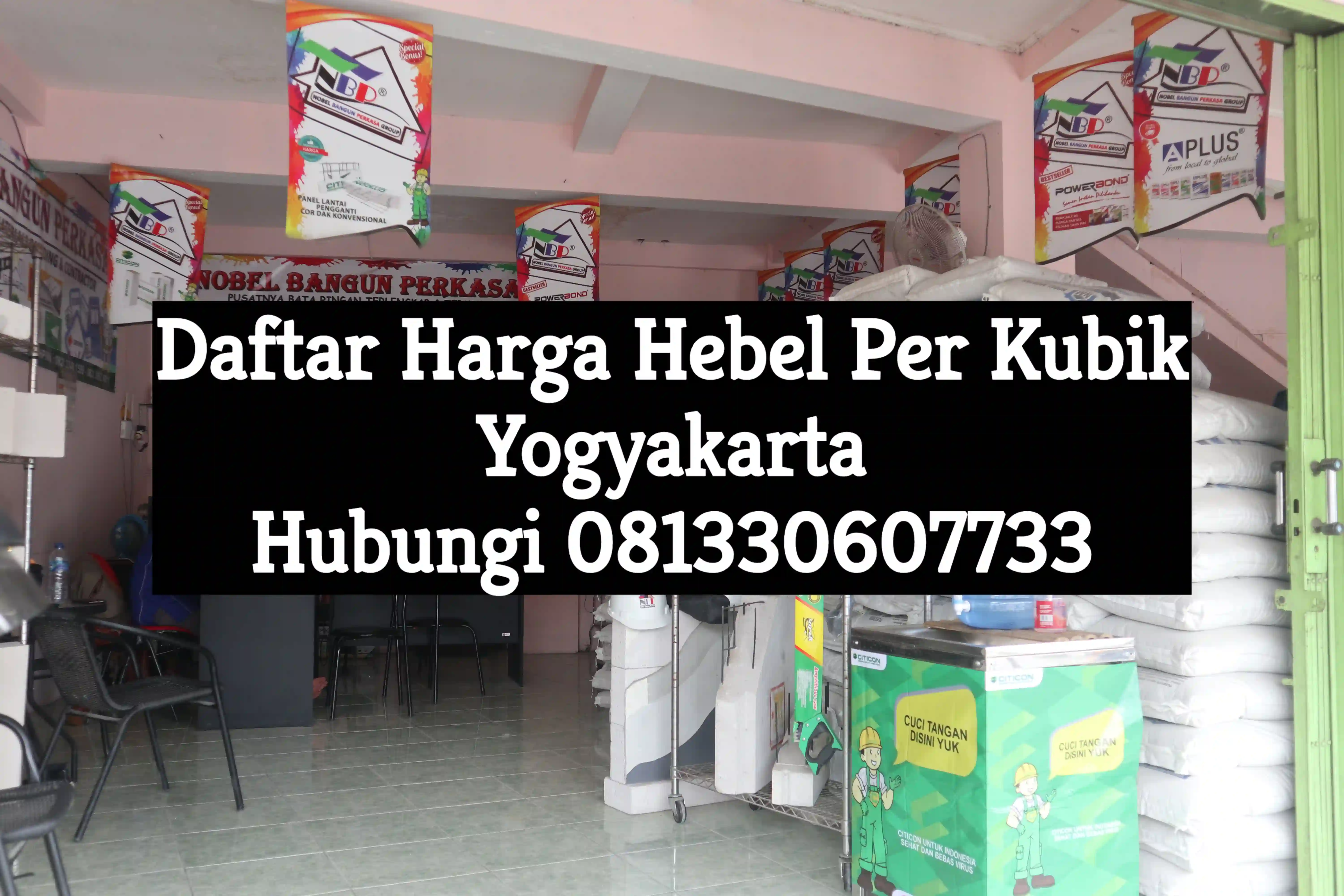 daftar harga hebel per kubik yogyakarta