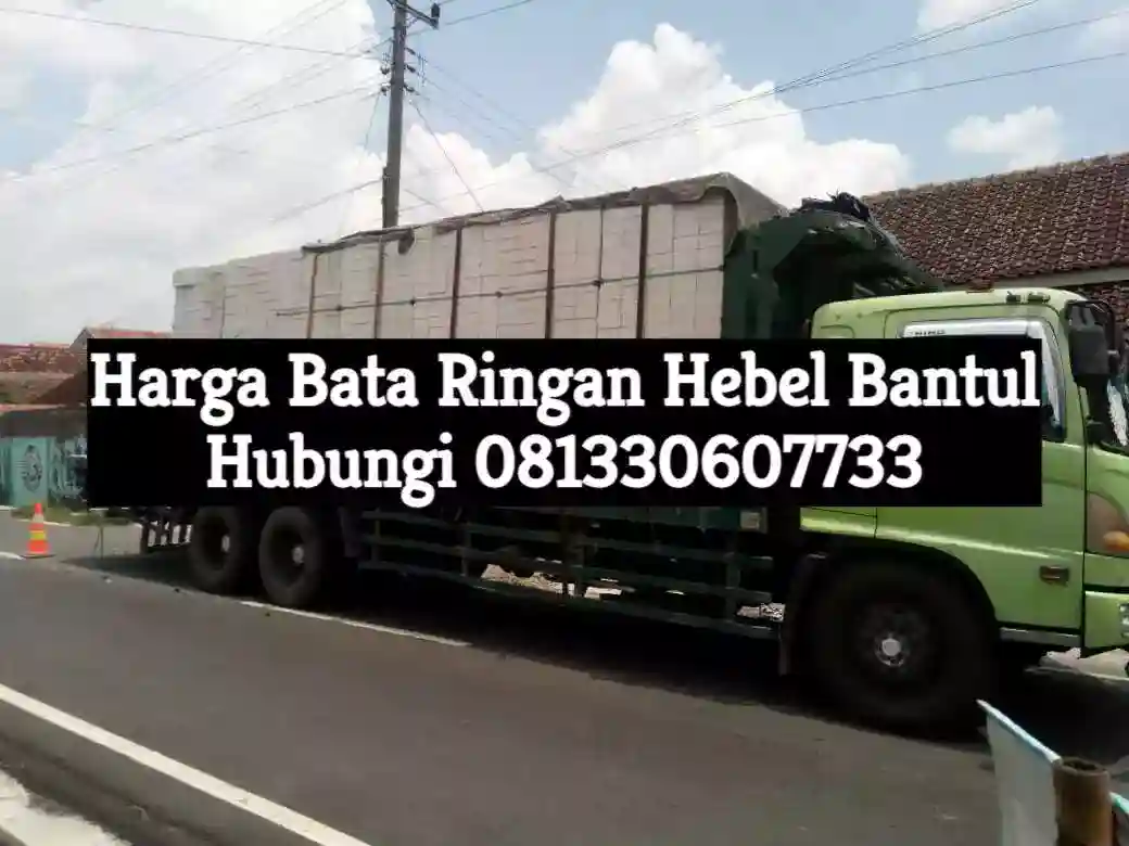 harga bata ringan hebel bantul