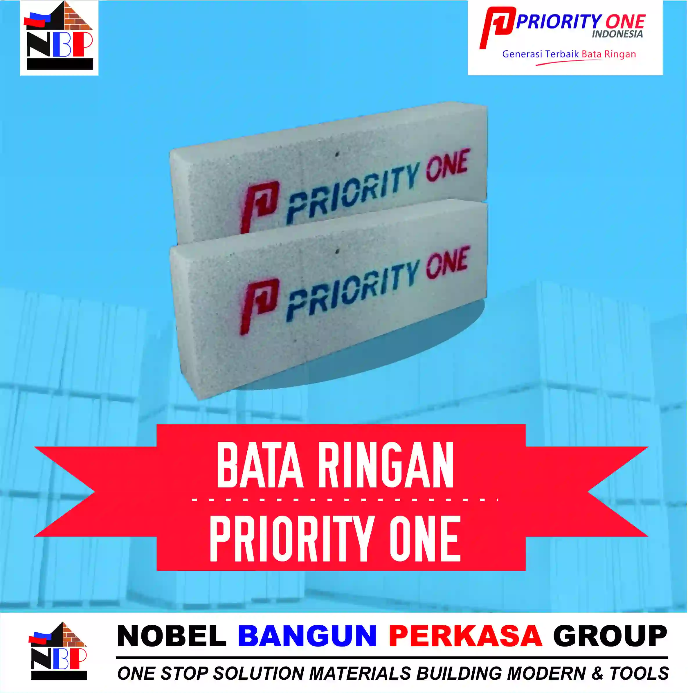 bata ringan priority one brosur