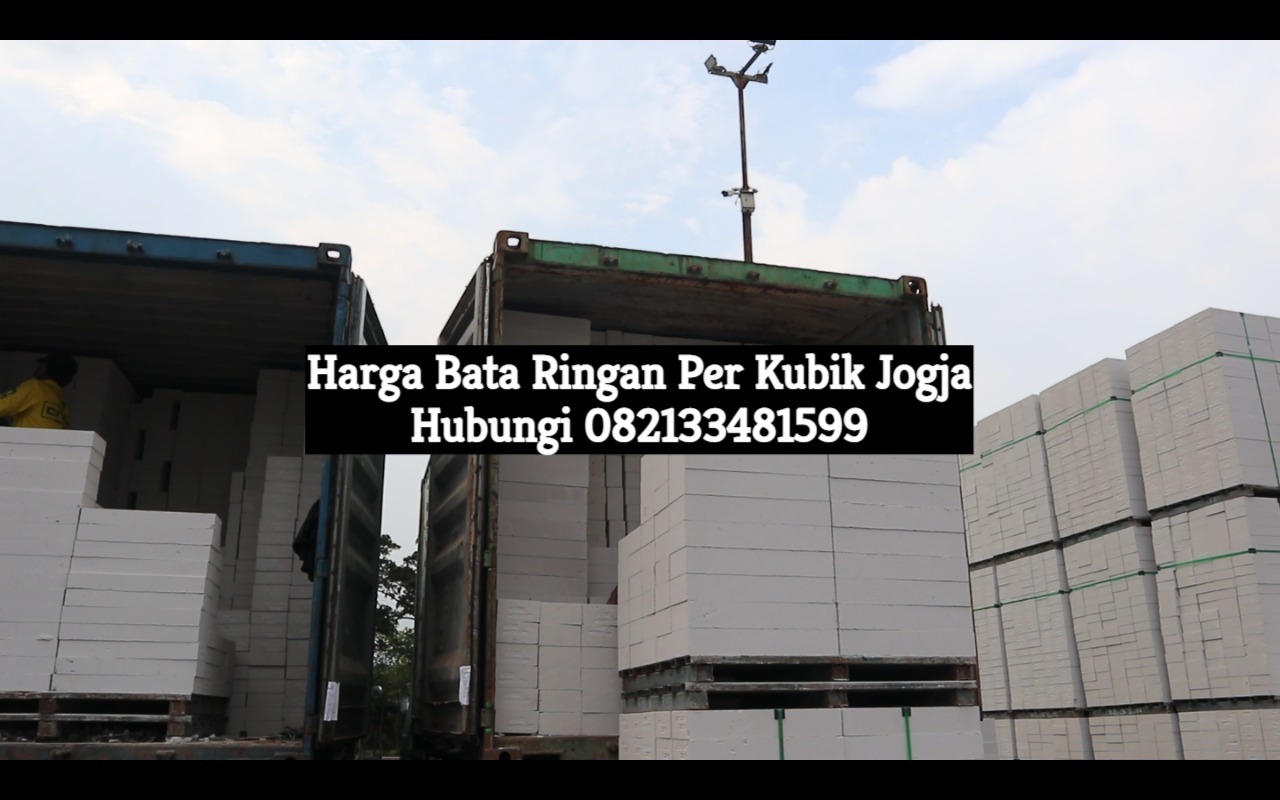 harga bata ringan per kubik jogja
