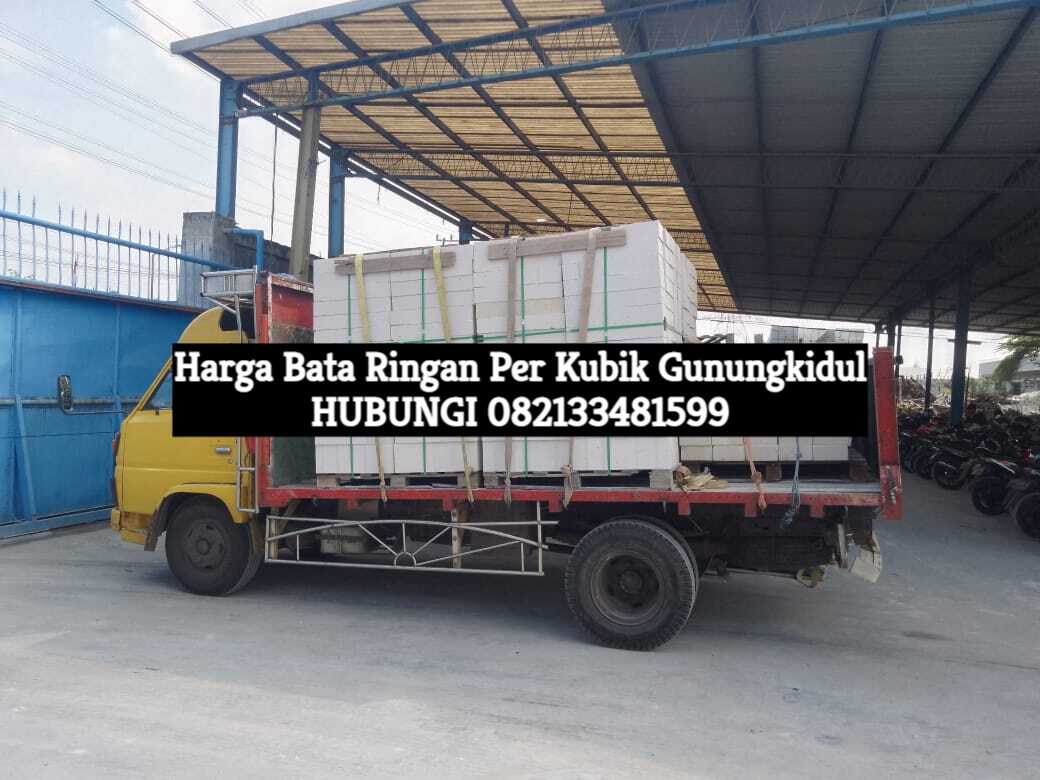Harga Bata Ringan Per Kubik Gunungkidul