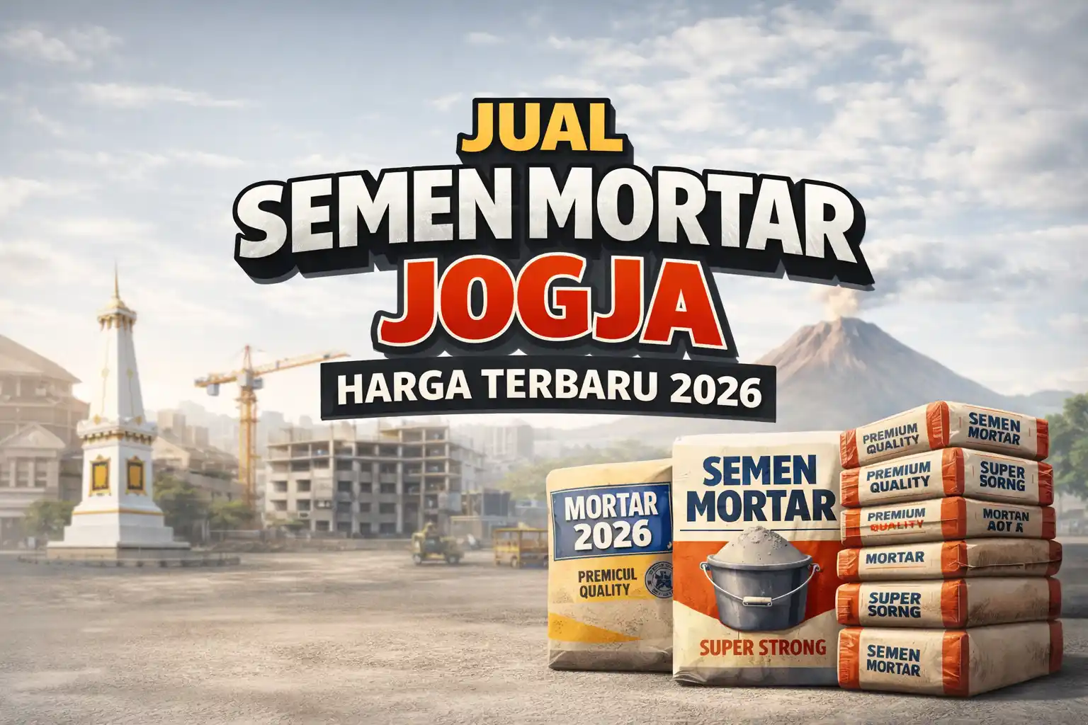 Jual Semen Mortar Jogja Harga Terbaru 2026