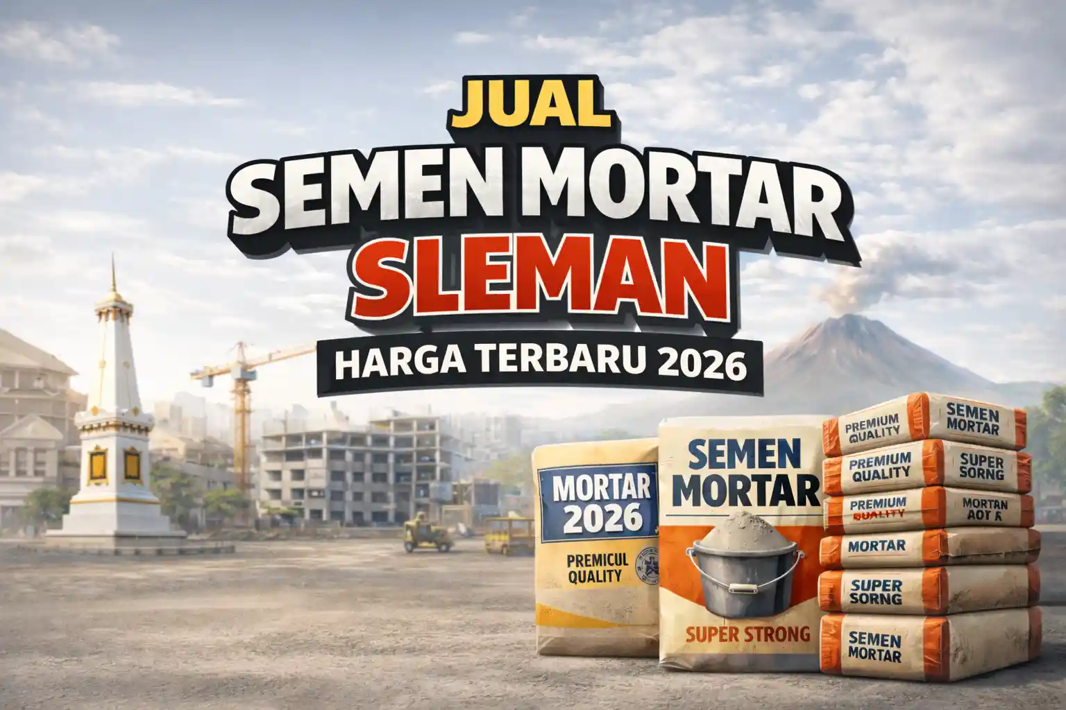 Jual Semen Mortar Sleman Harga Terbaru 2026