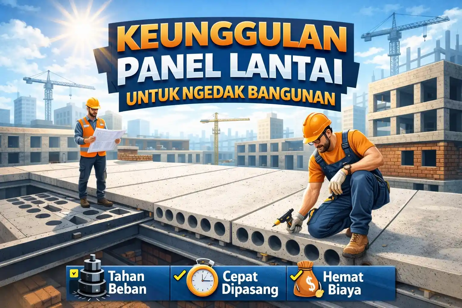Keunggulan Panel Lantai Untuk Ngedak Bangunan