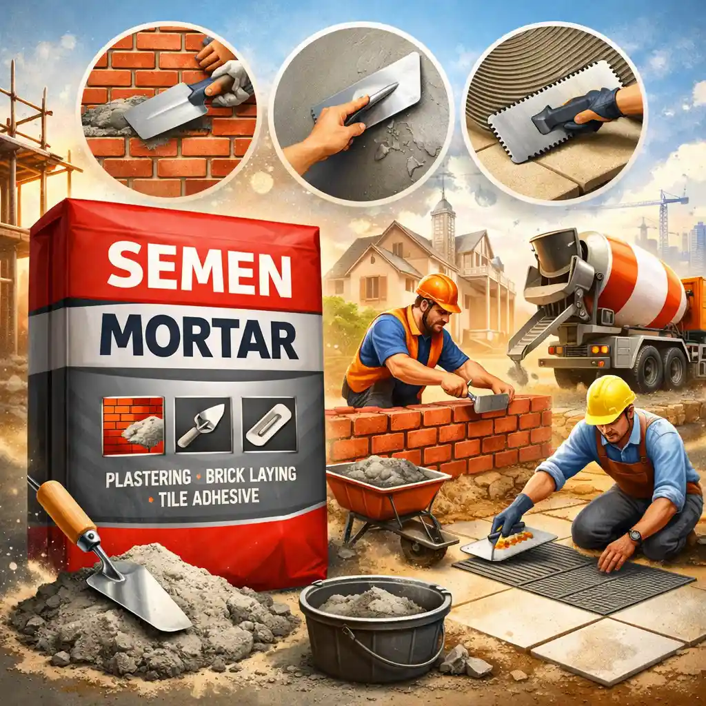 sekilas semen mortar